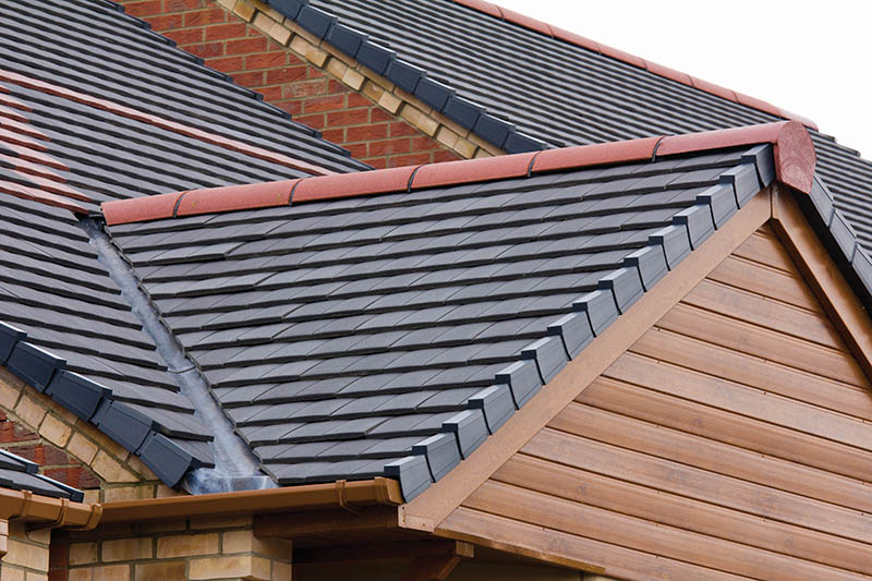 New roof installation